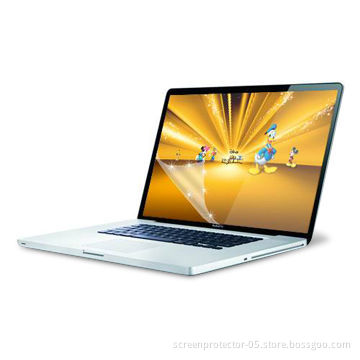 Latest Ultra-clear and Anti-fingerprint Protector for Laptop/Notebook, Made of Imported PET Material